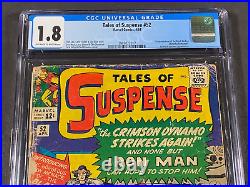 Tales of Suspense #52 1964 CGC 1.8 3989822017 1st App Black Widow