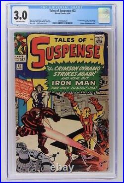 Tales of Suspense #52 1964 CGC 3.0 1st Appearance of The Black Widow