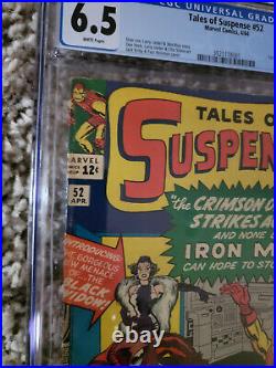 Tales of Suspense 52 1st Black Widow CGC 6.5 White Pages