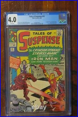 Tales of Suspense #52 Apr 1964 CGC 4.0 White Pages