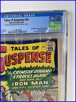 Tales of Suspense #52 CGC 1.8 OWithW Marvel 1964 Comic Black Widow 1st appearance
