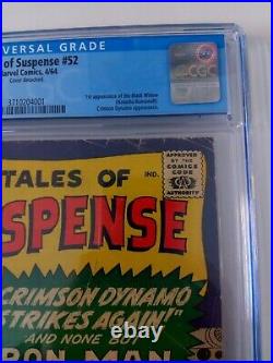 Tales of Suspense #52 CGC 2.0 OWithW Marvel 1964 Comic Black Widow 1st appearance