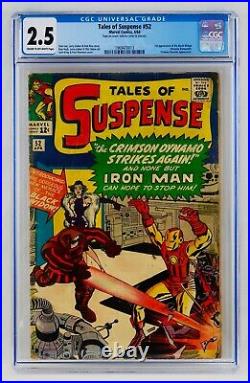 Tales of Suspense #52 CGC 2.5 First Black Widow Appearance 1st Hot Key Grail TOS