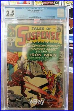 Tales of Suspense #52 CGC 2.5 (Marvel) HIGH RES SCANS