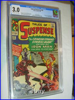 Tales of Suspense 52 CGC 3.0 OWithW first appearance of the Black Widow