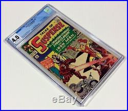 Tales of Suspense #52 CGC 4.0 KEY OWithW pages (1st Black Widow) Apr. 1964 Marvel