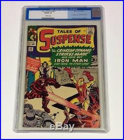 Tales of Suspense #52 CGC 5.0 KEY! (1st Black Widow, Iron Man) Apr. 1964 Marvel