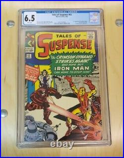 Tales of Suspense #52 CGC 6.5 White Pages 1st Black Widow Major Key