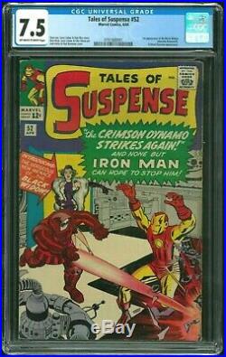 Tales of Suspense 52 CGC 7.5 (First Appearance of Black Widow) Movie 2020