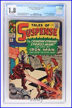 Tales of Suspense #52 Marvel 1964 CGC 1.8 1st Appearance of The Black Widow