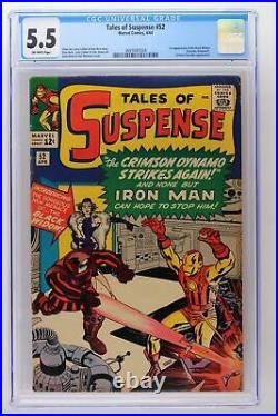 Tales of Suspense #52 Marvel 1964 CGC 5.5 1st Appearance of The Black Widow N