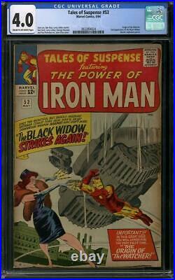 Tales of Suspense #53 CGC 4.0 (C-OW) 2nd appearance of Black Widow