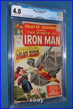 Tales of Suspense 53 CGC 4.0 Cream to Off White Pages