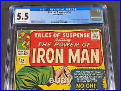 Tales of Suspense #55 1964 CGC 5.5 4144056013 All About Iron Man