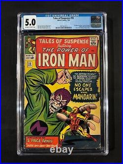 Tales of Suspense #55 CGC 5.0 (1964) Iron Man & Mandarin cover
