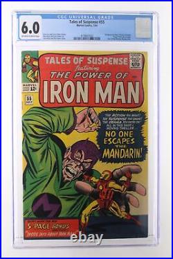 Tales of Suspense #55 Marvel Comics 1964 CGC 6.0 All About Iron Man featur