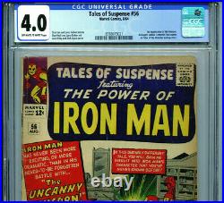 Tales of Suspense #56 CGC 4.0 Marvel 1964 1st Unicorn Amricons K45