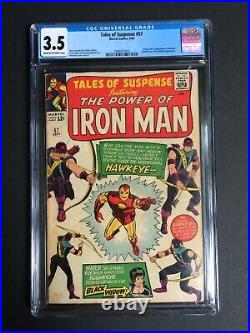 Tales of Suspense #57 1st Appearance of Hawkeye CGC 3.5 2090331016