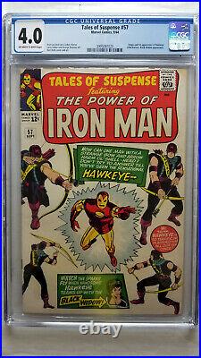 Tales of Suspense #57 CGC 4.0 VG 1st Appearance of Hawkeye