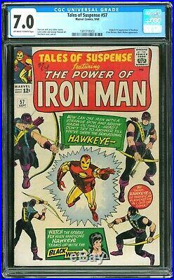 Tales of Suspense 57 CGC 7.0 (First Appearance of Hawkeye)