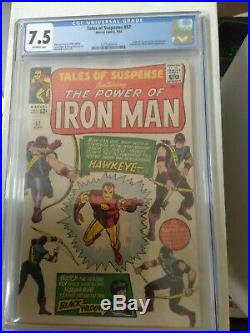 Tales of Suspense #57 CGC 7.5 Off-White pages 1st appearance of Hawkeye
