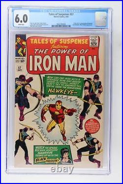 Tales of Suspense #57 Marvel 1964 CGC 6.0 Origin and 1st Appearance of Hawkeye
