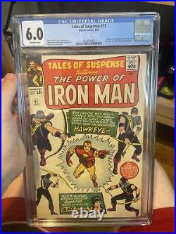Tales of Suspense #57 Marvel 1964 CGC 6.0 Origin and 1st Appearance of Hawkeye
