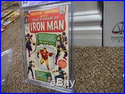 Tales of Suspense 57 cgc 5.5 apparent cover trimmed 1st appearance Hawkeye 1964