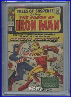 Tales of Suspense #58 1964 CGC 3.5