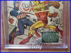 Tales of Suspense 58 CGC 4.5 Captain America vs Iron Man, 2nd Kraven