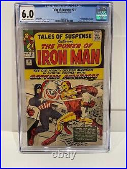 Tales of Suspense #58 CGC 6.0 FN Marvel 1964 2nd Appearance Of Kraven the Hunter