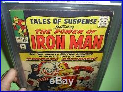 Tales of Suspense #58 CGC 7.0 with OWithW Pages from 1964! Classic Cover Not CBCS