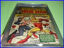 Tales of Suspense #58 CGC 7.0 with OWithW Pages from 1964! Classic Cover Not CBCS