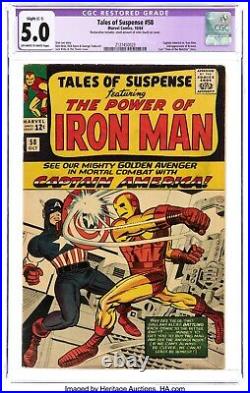 Tales of Suspense #58 (Marvel, 1964) CGC Apparent VG/FN 5.0 Slight (C-1) Off-whi