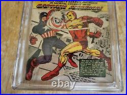 Tales of Suspense 58 The Power of Iron Man CGC 4.0 Captain America Marvel Comics