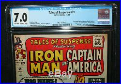 Tales of Suspense #59 Iron Man / Captain America Double Begin CGC 7.0 1964