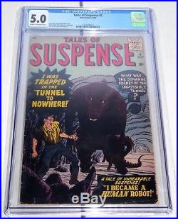 Tales of Suspense #5 Atlas Comics 9/59 CGC Universal Grade 5.0 10C Ten Cent Book