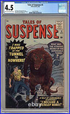 Tales of Suspense #5 CGC 4.5 1959 2037471002