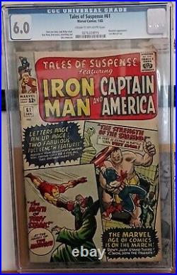 Tales of Suspense #61 CGC 6.0 - 1965 - Mandarin. Iron Man Sumo