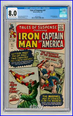 Tales of Suspense #61 CGC 8.0 VFN