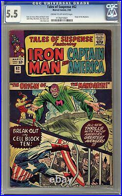 Tales of Suspense #62 CGC 5.5 1965 1176019001