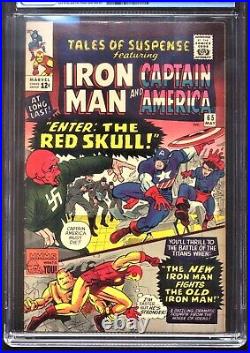 Tales of Suspense #65 6.5 CGC First SA Appearance of The Red Skull! KEY