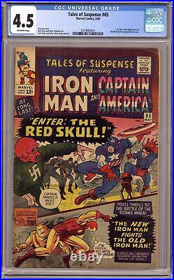Tales of Suspense #65 CGC 4.5 1965 2079883001 1st Silver Age app. Red Skull