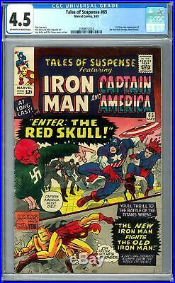 Tales of Suspense #65 CGC 4.5 (OW-W) 1st Silver Age appearance of the Red Skull