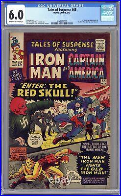 Tales of Suspense #65 CGC 6.0 1965 4159605005 1st Silver Age app. Red Skull