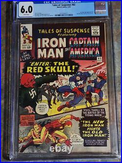 Tales of Suspense #65 CGC 6.0 White Pages