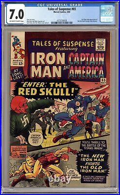 Tales of Suspense #65 CGC 7.0 1965 4373238008 1st Silver Age app. Red Skull