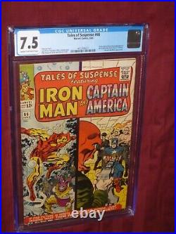 Tales of Suspense #66 CGC 7.5, 1st Silver age Red Skull plus Origin