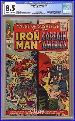 Tales of Suspense #66 CGC 8.5 1965 1571627023 Red Skull origin