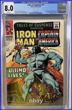 Tales of Suspense 66 (Marvel, 1963) CGC 8.0 WP 1st Appearance Ultimo